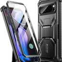i-Blason for Google Pixel 10 Case/ Pixel 10 Pro Case with Stand [Built-in Screen Protector] [Military-Grade Protection] Full-Body Heavy Duty Rugged Protective Bumper Case for Pixel 10/10 Pro, 6.3 inch (Black)