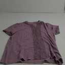 BETTE BOUTIK Women Summer Shirts Short Sleeve V Neck Tops Fashion Casual Blouses XXL