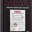 NDA Card Game for Adults  Sign It, Play It, Keep It Secret  Hilarious Party Game for Game Night, College, 21st Birthdays & Bachelorette Parties with Outrageous Dares