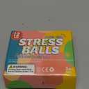 12 Pack Slow Rising Stress Ball,Stress Balls for Kids Adults,Stretchy Fidget Toys for Stress Relief,Hand Therapy Sensory Squishy Ball, Squishy Toys for Kids, Classroom Prize Box Party Favors