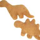 2 Pack Dino Nugget Pillow Plush, Soft Dinosaur Chicken Nuggets Pillow for Birthday Gifts, Dinosaur Theme Party Decorations