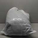 LXKCKJ 12x18 FT Oval Pool Cover with Above Ground Pool, Solar Pool Cover Protector, Winter Pool Cover with Accessories Set Ideal for Cold and UV Resistant, Dustproof (Black)