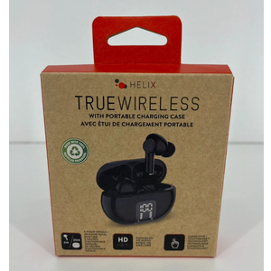 Helix True Wireless Wireless Earbuds Headphones NEW Sealed 810061145110 V1-1123