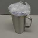 Trwcrt 19oz Insulated Coffee Mug with Handle, Double Wall Vacuum Stainless Steel Travel Coffee Tumbler, Silver