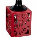 Everyday Living Metal Oil Torch Leaf - Red