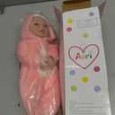 Aori 17 Inch Baby Dolls Realistic Doll with Ultra Real Life Soft Body & Pink Outfits for Girls 3+ | Pretend Play, Dress Up, Nursery Decor