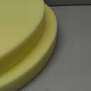 2 x 2 Pack 18''x18''x2'' High Density Foam Cushions,Yellow Square Seat Replacement Upholstery Foam for Couch, Chair, DIY