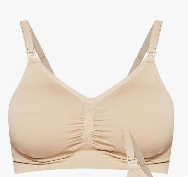 Motherhood Maternity Womens Busted Seamless Clip Down Nursing Full Coverage Bra XL