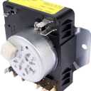 W10185981 Dryer Timer Control Black Replacement for Whirlpool 7MWGD1730JQ0 WGD4950HW1 7MWGD1930JM0 Heat Pump Dryer AP6016540