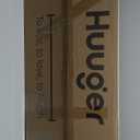 Huuger 63 Inch LED TV Stand Dresser with Power Outlets, USB-C Port and LED Lights, 10 Fabric Drawer Dresser for Bedroom, Long Entertainment Center for 65, 70 Inch TV, Open Shelves, PU Leather, White