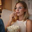 IBOANN Chic & Comfy Blue Light Glasses for Women - 3-Pack Round Frames, Screen-Ready Style with UV Protection Coating