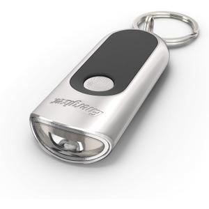  ENERGIZER LED Keychain Flashlight, Durable Aluminum Body, Bright LED, Compact & Lightweight, Silver