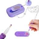 CuteTinyTails Diamond Painting Art Pen Kit - Vacuum Art Diamond Painting Pen, Accessories for Setting AB Stones Without Wax, Purple