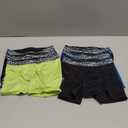 Hanes boys Boys' Performance Tween Boxer Briefs Underwear, X-temp, Assorted Solids, 6-pack (Medium, Black/Blue/Green/Grey - 6 Pack)