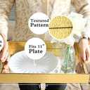 Vixdonos Decorative Mirror Tray Gold Serving Tray Bathrooom Vanity Tray,16.2'' X 12.2" X 2''