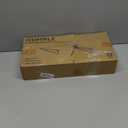 HUHOLE Black Pegboard Shelf 4 Pack, Only Fits 1/4 Pegboard, Heavy Duty Peg Board Shelving for Organization, Wooden Pegboard Shelves for Garage, Pegboard Accessories for Crafts Room, Office