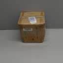 SHYFOY Mirrored Tissue Box Cover Holder, Square Glass Facial Tissue Holder with Crushed Diamond Crystals, Luxury Facial Paper Organizer Dispenser for Bathroom, Vanity Countertop, Tabletop, Silver