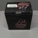 Retro Typewriter Pen Holder Vintage Desk Accssories Unique Cool Gifts for Writer Typewriter Lovers and Secretary Cute Funny Pencil Cups for Office Home School (Black)