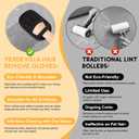 Pet Hair Remover, 2025 Upgrated Five-Finger Electrostatic Pet Hair Removal Gloves, Cat & Dog Hair Remover for Couch, Furniture,Clothing, Animal Fur Removal Tool, Cat Grooming Gloves-1 PCS