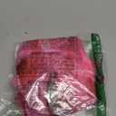 WDIRARA Women's Mesh Strapless Mini Dress Tie Dye Asymmetrical Layered Ruffle Tube Dresses, Medium 