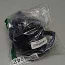 W2 Foldable Wired Headphones, 3.5mm Jack & USB C Adapter, Over Ear Headset for iPhone 17 16, iPad Pro, Samsung S25 S24, 4.9ft Braided Cable & Pouch for Travel, Office, Casual Gaming, Black