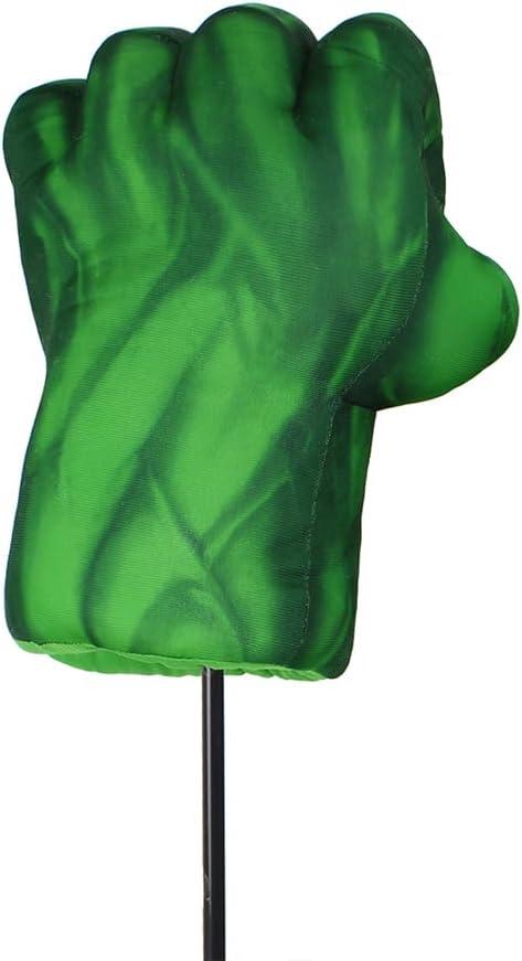 Scott Edward Cartoon Golf Club Covers for Driver and Fairway Wood Cool and Interesting Headcover Fits Man and WomanRed Fist (Green Hulk) Scott Edward Cartoon Golf Club Covers for Driver and Fairway Wood Cool and Interesting Headcover Fits Man and WomanRed Fist (Green Hulk)