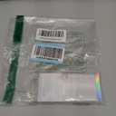 BTArtbox Press On Nails - White French Tip Press on Nails Square, Glue On Nails for Wedding Gift, Supremely Fit & Natural Stick On Nails in 15 Sizes - 30 Fake Nails Kit, Classic French