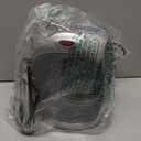 Amazon Basics Ceramic Space Heater, Portable Indoor Heating Solution, With Overheat and Tip-Over Protection, Thermostat, Non-Oscillating, 1500W, Fast Heating, 7.52"D x 6.34"W x 9.45"H, Silver