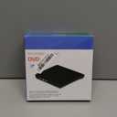 External DVD Drive USB 3.0 Type-C CD Burner Portable CD +/-RW Drive DVD Player for ROM Rewriter Burner Compatible with Laptop Desktop PC Windows MacBook Linux Mac OS