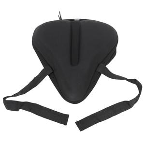 Tyenaza Bicycle Seat Cushion, Bicycle Seat Cover with Strap Thickened Slip Resistant Shock Absorption Bike Seat Cushion for Mountain Bike