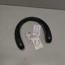 Portable Neck Fan, Hands-Free Bladeless Fans, 360Airflow, 4000 mAh Battery Operated Wearable Personal Fan, Twistable, Rechargeable Fans for Outdoor Indoor, Birthday Gifts for Men Women (Sky Blue)