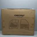 OEDRO Floor Mats & Cargo Mat Fit for 2021-2026 Chevrolet Suburban / 2021-2026 GMC Yukon XL 7-Seater, TPE All Weather 3 Row Floor Liners and Cargo Liners, Black