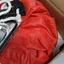 Peyton 6FT Inflatable Snowman Outdoor Decorations, Blow up Snowman Inflatable with Rotating Built-in LED Light, Christmas Inflatable Yard Decoration Indoor and Outdoor.