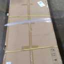 COSCO Outdoor Living 6 ft. Folding Picnic Table, Dark Gray Wood Grain Resin with Gray Steel Legs