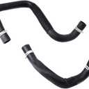 Lisnhlin 55111395AE 55111394AC Radiator Coolant Hose Replacement for Jeep Wrangler 20122017 for Wrangler JK 2018 Upper and Lower Cooling Outlet Pipe