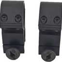 25mm Torch Clip Mount Flashlight Holder with Stainless Steel Screws