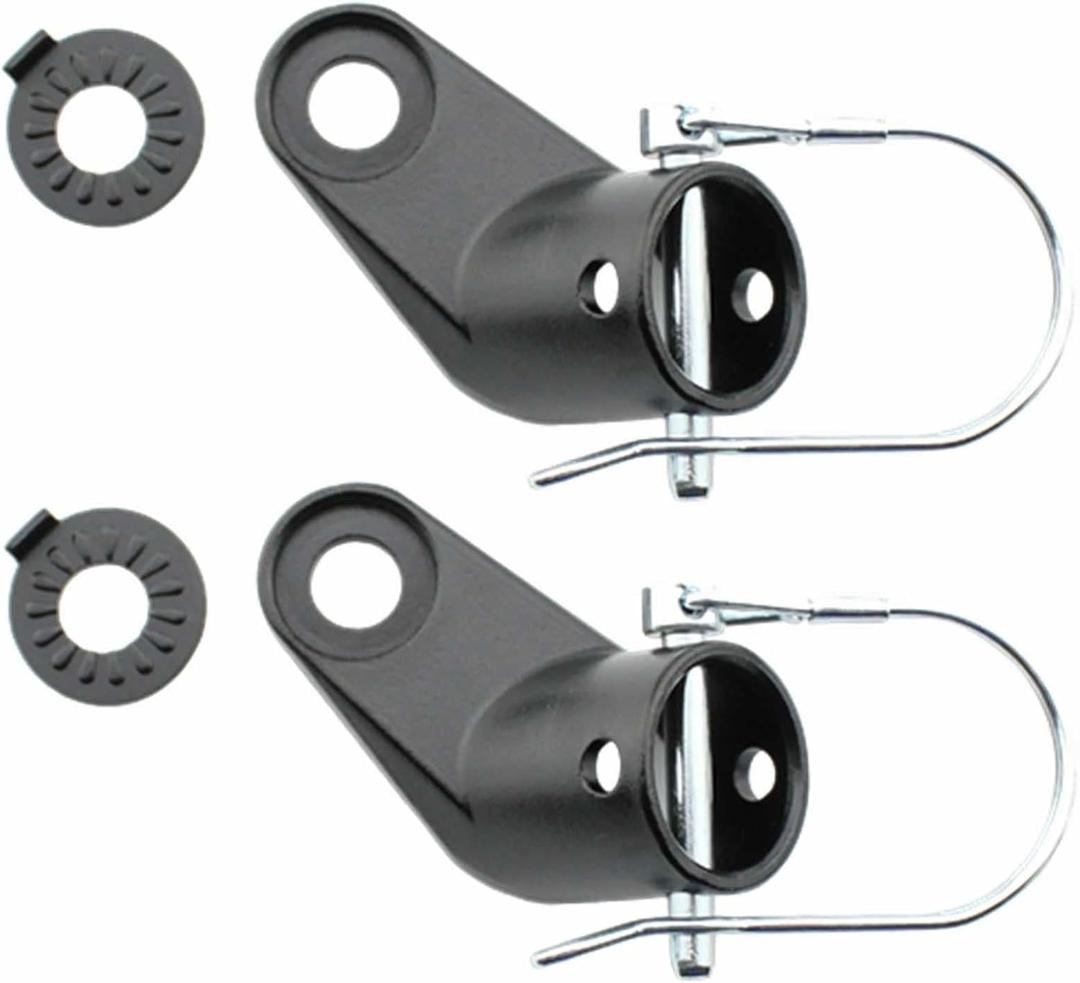 Bike Trailer Hitch Coupler for Instep and Schwinn Bike Trailer for Kids/Dog Replacement Bicycle Trailer Attachment for Baby Bike Trailers (2 Pack Coupler)