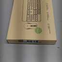 seenda Wireless Bluetooth Keyboard and Mouse Combo, COE200 Ergonomic Wireless Keyboard Mouse with Wrist Rest, Multi-Device Connection, Full-Size, Compatible for Computer/Laptop/Mac/MacBook, Black