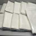 fani 10 Pack 108 Inch Round Tablecloth, Ivory Polyester Fabric Table Cloth for Round Table, Stain and Wrinkle Washable Table Cover for Wedding Party Dining Table Buffet Banquet Restaurant and Camping