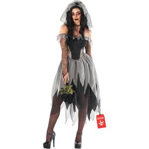 Morph Corpse Bride Costume for Women, Zombie Bride Costume Women, Womens Halloween Costumes (Medium)