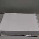 Matte Black Bathroom Faucet 3 Hole, 8 Inch Widespread with Pop-up Drain, 2 Handle Bathroom Sink Faucet, Modern Vanity Faucet for Bathroom Sink with 360 Swivel Spout