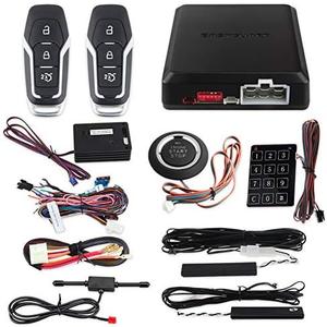 Amazon.com: EASYGUARD EC002-FO2-NS Smart Key Passive keyless Entry Kits with Push Start Button Remote Start PKE Lock and Unlock DC12V : Automotive