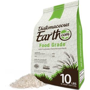 DiatomaceousEarth 10 LBS Food Grade Diatomaceous Earth - 100% Organic All Natural Diamateous Powder - Diametaceous for Humans is Safe Around Children