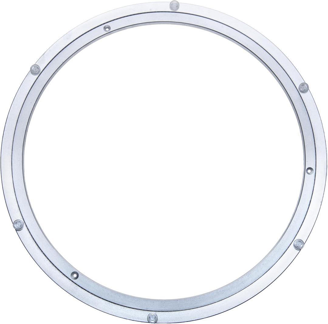 Aluminum Heavy Duty Lazy Susan Rotating Turntable Bearing Swivel Plate Hardware for Dining-Table (20 inch)