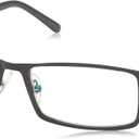 Foster Grant mens Sawyer Multifocus Reading Glasses Rectangular Reading Glasses (Black/Transparent)