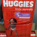 Huggies Size 6 Diapers, Little Movers Baby Diapers, Size 6 (35+ lbs), 108 Count (2 Packs of 54)