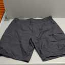 CRYSULLY Men's Hiking Cargo Shorts Outdoor Summer Lightweight Quick Dry Work Casual Shorts with 5 Zipper Pockets (32, Black)