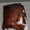 Breling 59"x 79" Western Party Decoration Faux Cowhide Rug Western Animal Flannel Cow Print Rug Farmhouse Rustic Home Decor for West Theme Birthday West Party Supplies Living Room Bedroom Office Decor