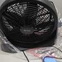 Commercial Cool 16 Inch High Velocity Floor Fan, Black