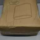 Black Slim Rectangular Plastic Trash Can with Press Type Lid,12 Liter / 3.2 Gallon Narrow Trash Bin with Pop-up Lid for Toilet,Bedroom,Bathroom,Office,Kitchen,Powder Room